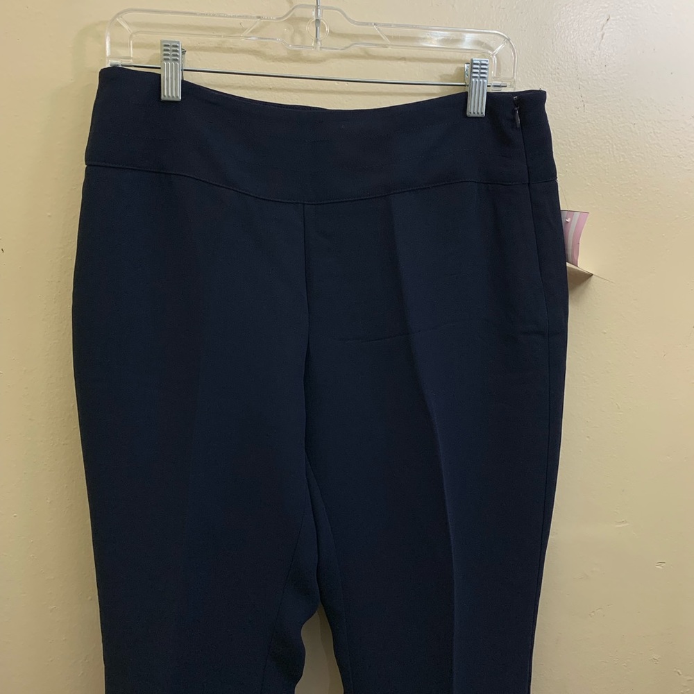 Cabi Curvy Trouser Blue Straight Leg Size 8 - Picture 4 of 8
